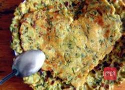 刺槐花玉米饼的做法图解4