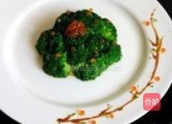 蚝油鱼子西兰花的做法图解8