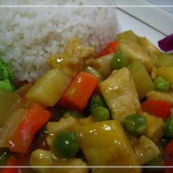 菠萝咖喱鸡饭的做法[图]