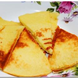 奶香鸡蛋饼的做法[图]