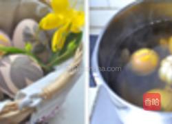 艾叶大蒜煮鸡蛋的做法图解7