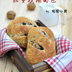胚芽核桃面包的做法[图]