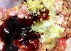 苜蓿肉饺子的做法图解3