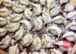 苜蓿肉饺子的做法图解7