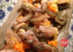 螃蟹蒸饭的做法图解10