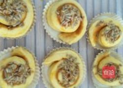 花生酱葵花子面包的做法图解7