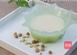 茉莉花豆浆的做法图解4