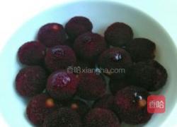 冰镇杨梅汁的做法图解2