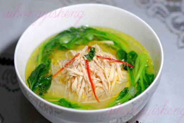 鸡丝龙须面