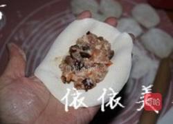 冬菇胡萝卜肉馅包子的做法图解5