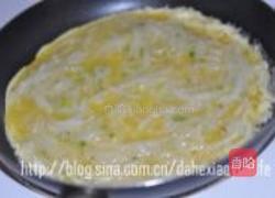 银鱼蛋饼的做法图解3
