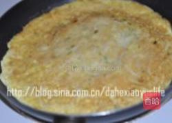 银鱼蛋饼的做法图解4