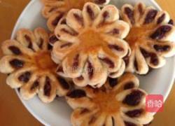 菊花豆沙酥的做法图解10