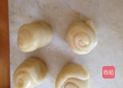 菊花豆沙酥的做法图解4