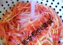 椒油炝拌小人参的做法图解3