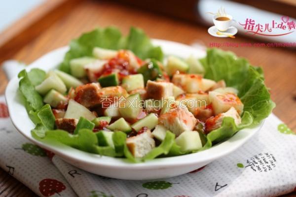 泰式鸡肉蜜桃沙拉