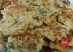 紫菜鸡蛋豆渣餅的做法图解4