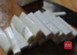 茭白油条炒的做法图解3
