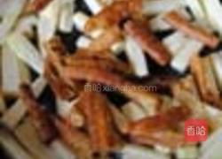 茭白油条炒的做法图解9