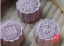 紫薯南瓜冰皮月饼的做法图解10