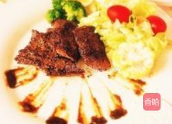 心形牛排的做法图解4