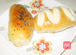 橄榄形酥香面包的做法图解10