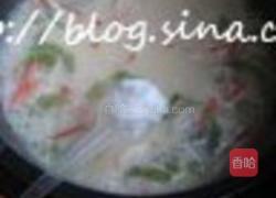 豆浆鸡丝乌冬面的做法图解6