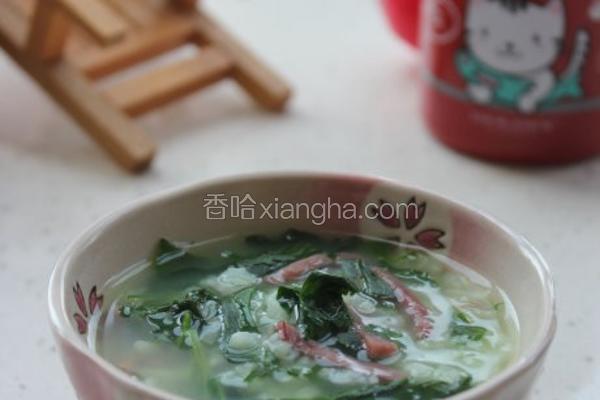 菜叶粥