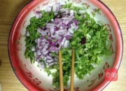 苦菊蛋饼的做法图解1