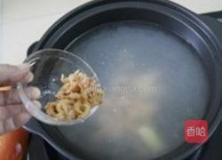 扇贝虾米瓜球汤的做法图解4