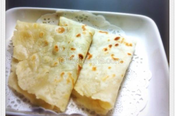 奶香山药薄煎饼