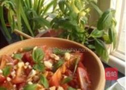 罗勒圣女果沙拉的做法图解4