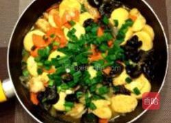 鲜虾日本豆腐煲的做法图解7