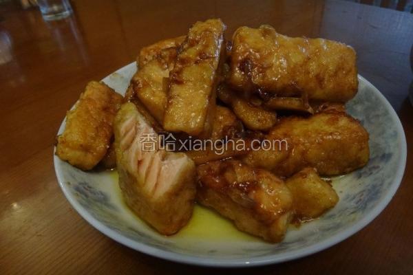 红烧三文鱼