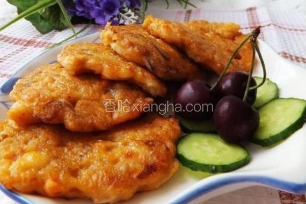 泡菜海鲜煎饼