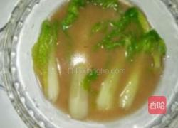 五香芝士娃娃菜的做法图解4