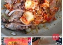 泡菜肥牛意面的做法图解4