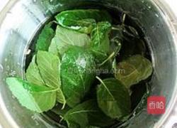 薄荷双花茶的做法图解2