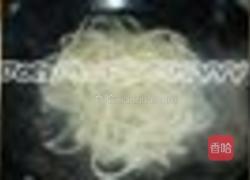 雪菜春笋肉丝手擀面的做法图解3