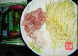 雪菜春笋肉丝手擀面的做法图解4