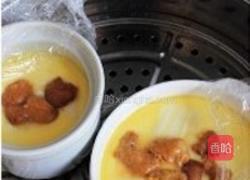 海胆水豆腐蒸蛋的做法图解8