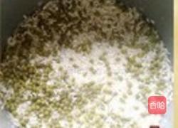海藻绿豆粥的做法图解1