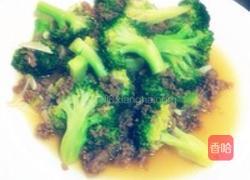 肉汁西兰花的做法图解5