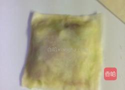 土豆泥卷心菜洋葱培根春卷饼的做法图解8