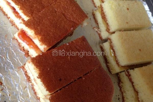 果酱戚风蛋糕