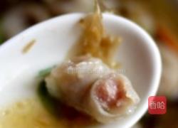 鱼饺羹汤佐香菜的做法图解10