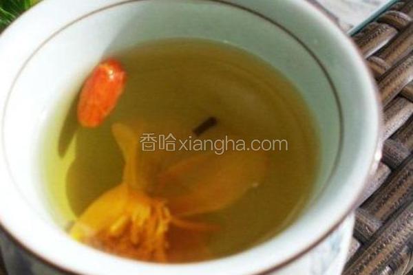 金莲花枸杞茶