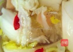 干贝菜心虾皮汤煲的做法图解2