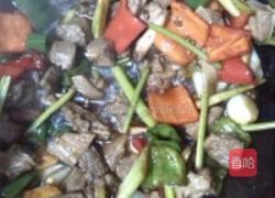 雪豆烧牛肉的做法图解4