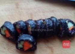 黑米低卡路里海苔寿司卷的做法图解1